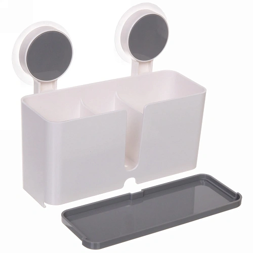 Полка для ванны с липким слоем  21х8х19см_3