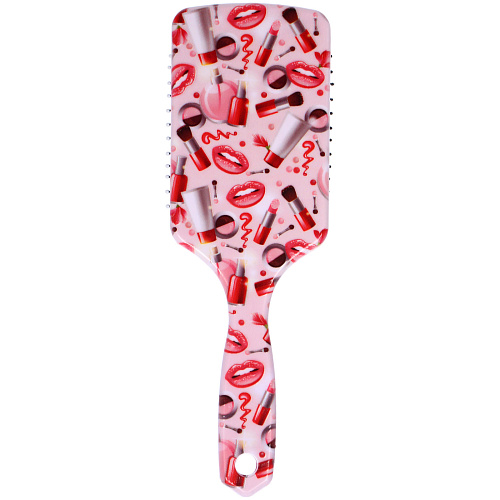 Расческа массажная прямоугольная форма КОЛЛЕКЦИЯ ИМАНИ - МАКИТА, микс 4 дизайна, 247,5см (PVC упаковка)_5