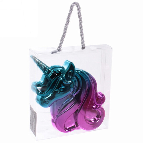 Расческа массажная Your Style -Единорог , цвет розовыйсиний, в пластиковой коробке, 1012,5см_5