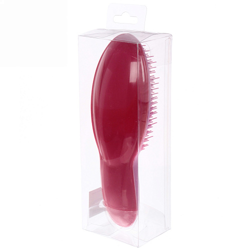 Расческа массажная компактная Manhattan style, цвет малиновыйфуксия , 20,57,5см_6