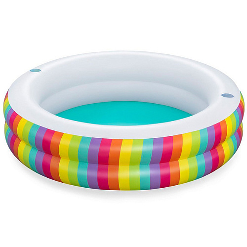 Бассейн надувной круглый 20651 см Rainbow Dreams Family Pool Bestway (54443)_3