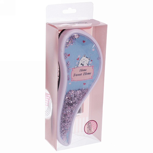 Расческа массажная  Prestige - Котик Оливер, микс 4 цвета , 819 (коробка PVC)_12