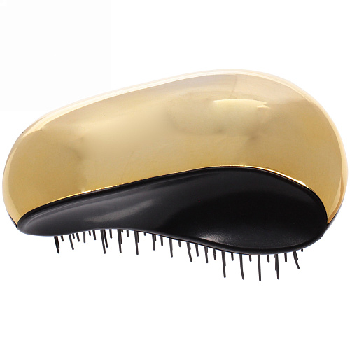 Расческа массажная Lady Kapriz, прямоугольная, цвет золото, 613см_5
