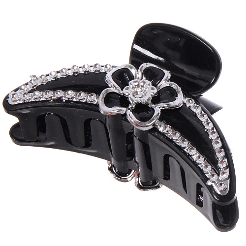 Заколка-краб для волос на блистере Emily Collection - Lili, микс 6 цветов, 7,5см _12