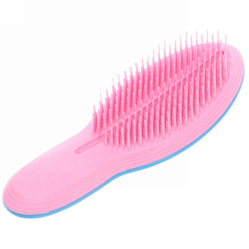 Расческа массажная компактная Manhattan style, цвет голубойрозовый, 20,57,5см_6