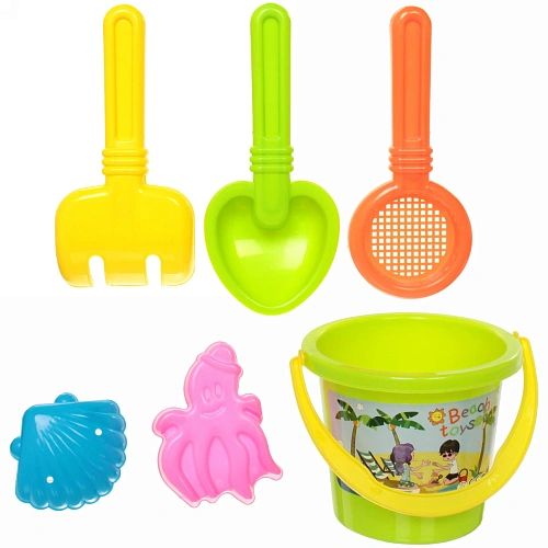 Набор для игры в песочнице Солнечное Лето, 1712 см, 6 предметов_24